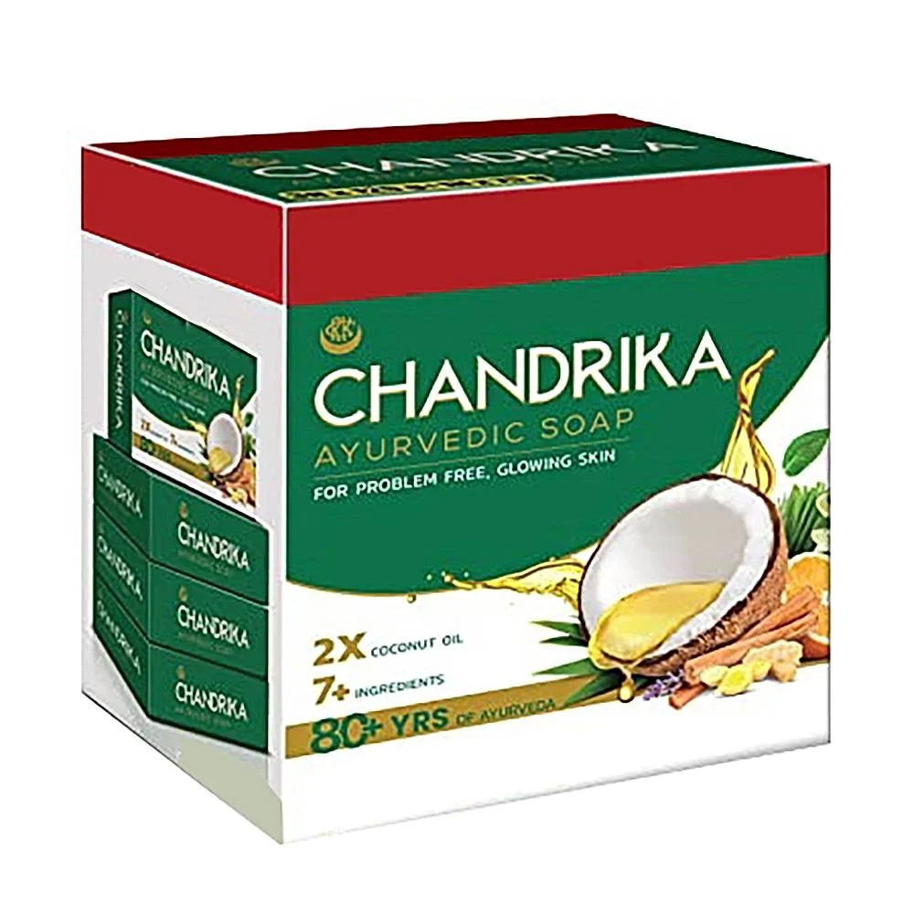 Chandrika Ayurvedic Soap : 3x125 g
