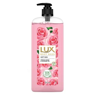 Lux Body Wash French Rose & Almond Oil : 750 ml