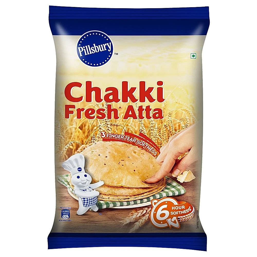Pillsbury Chakki Fresh Wheat Atta : 10 kgs