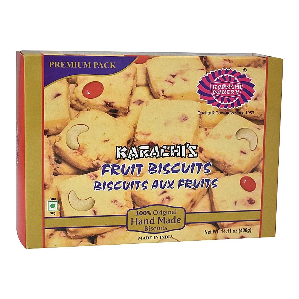 Karachi Fruit Biscuits : 400 g