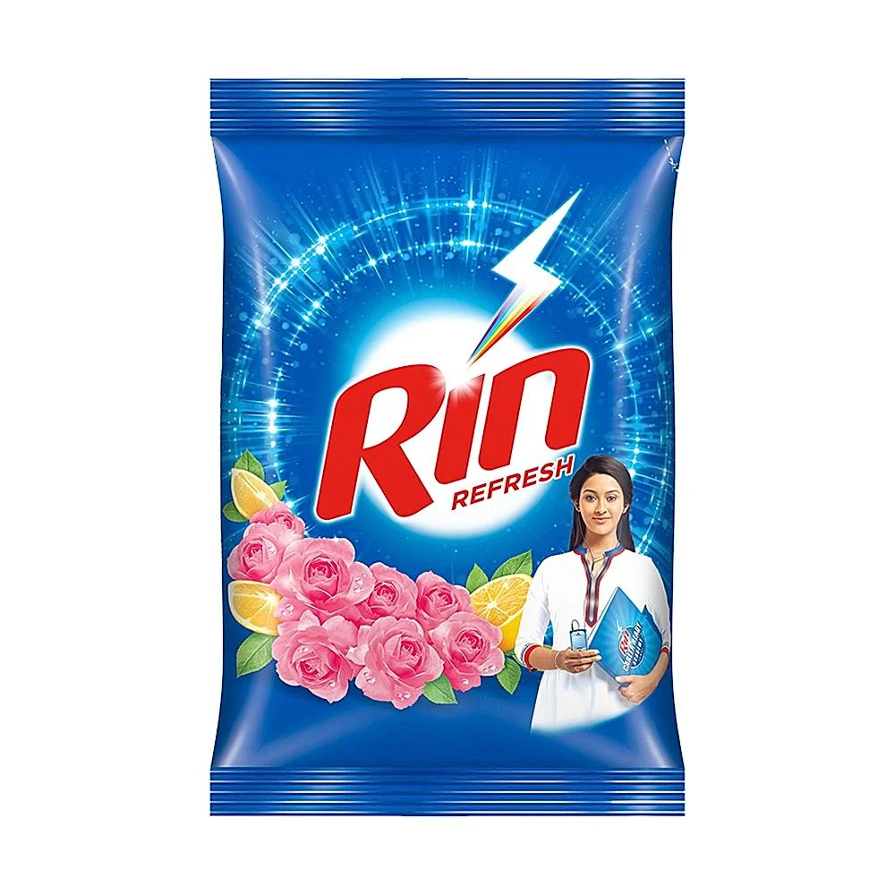Rin Refresh Lemon & Rose Detergent Powder : 1 kg