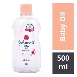 Johnson’s Baby Oil With Vitamin E : 500 ml