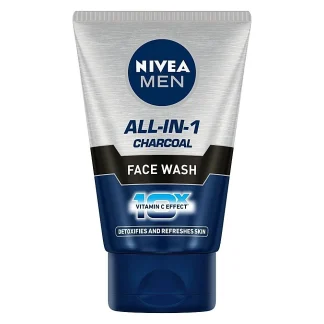 Nivea Men All-In-One Charcoal Facewash : 100 g