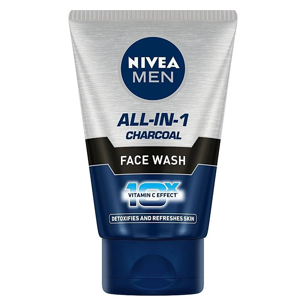 Nivea Men All-In-One Charcoal Facewash : 100 g