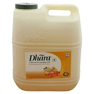 Dhara Filtered Groundnut Oil : 13.65 kg