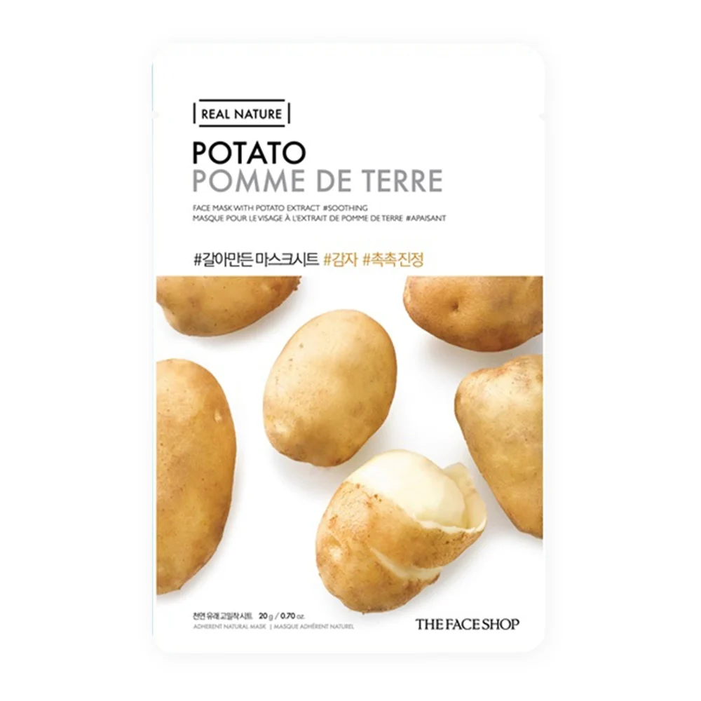 The Face Shop Real Nature Potato Sheet Mask : 20 g