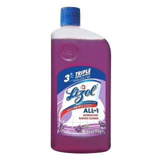 Lizol Lavender Disinfectant Surface Cleaner : 1 L