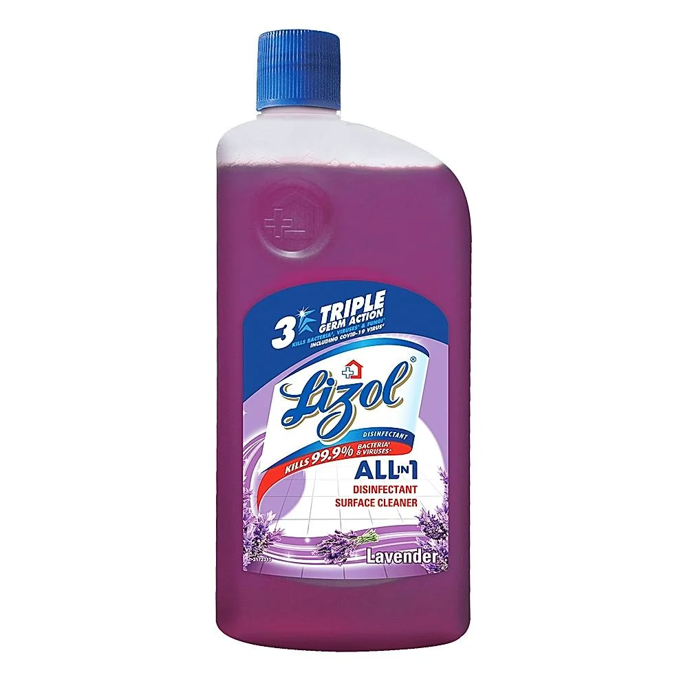 Lizol Lavender Disinfectant Surface Cleaner : 1 L