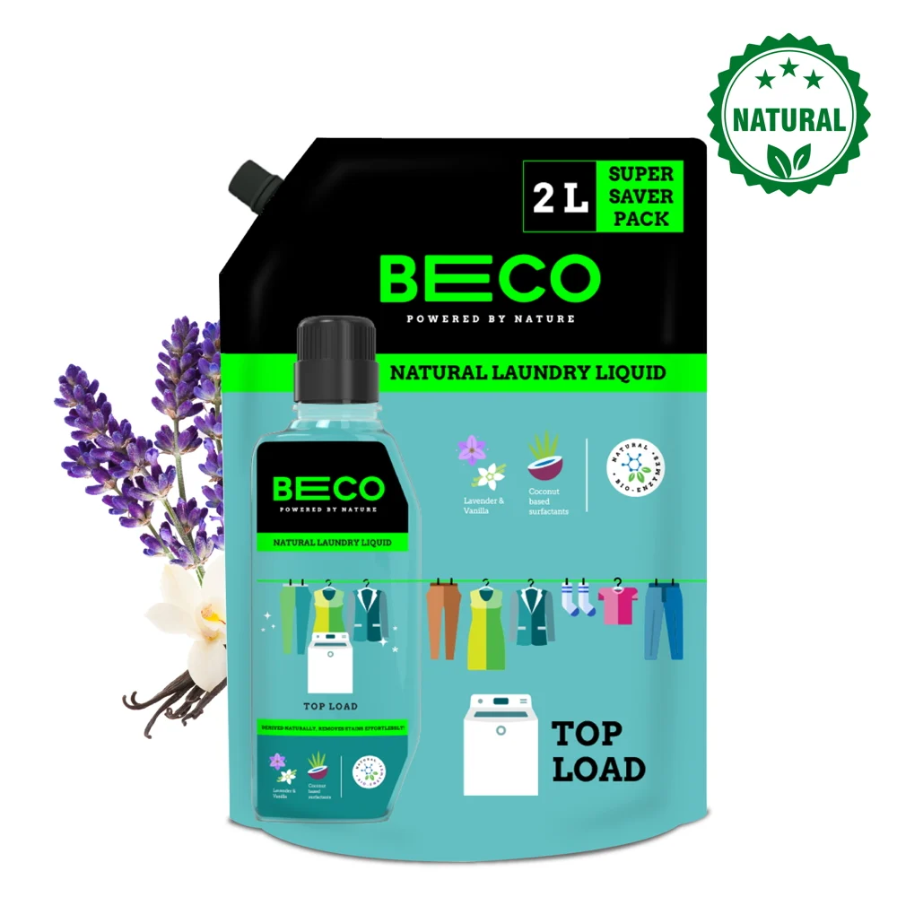 BECO Natural Laundry Liquid - Top Load : 2 L