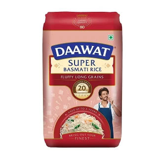Daawat Super Basmati Rice : 5 kgs