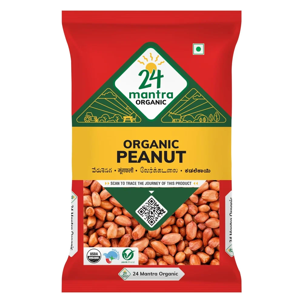 24 Mantra Organic Peanut : 500 g