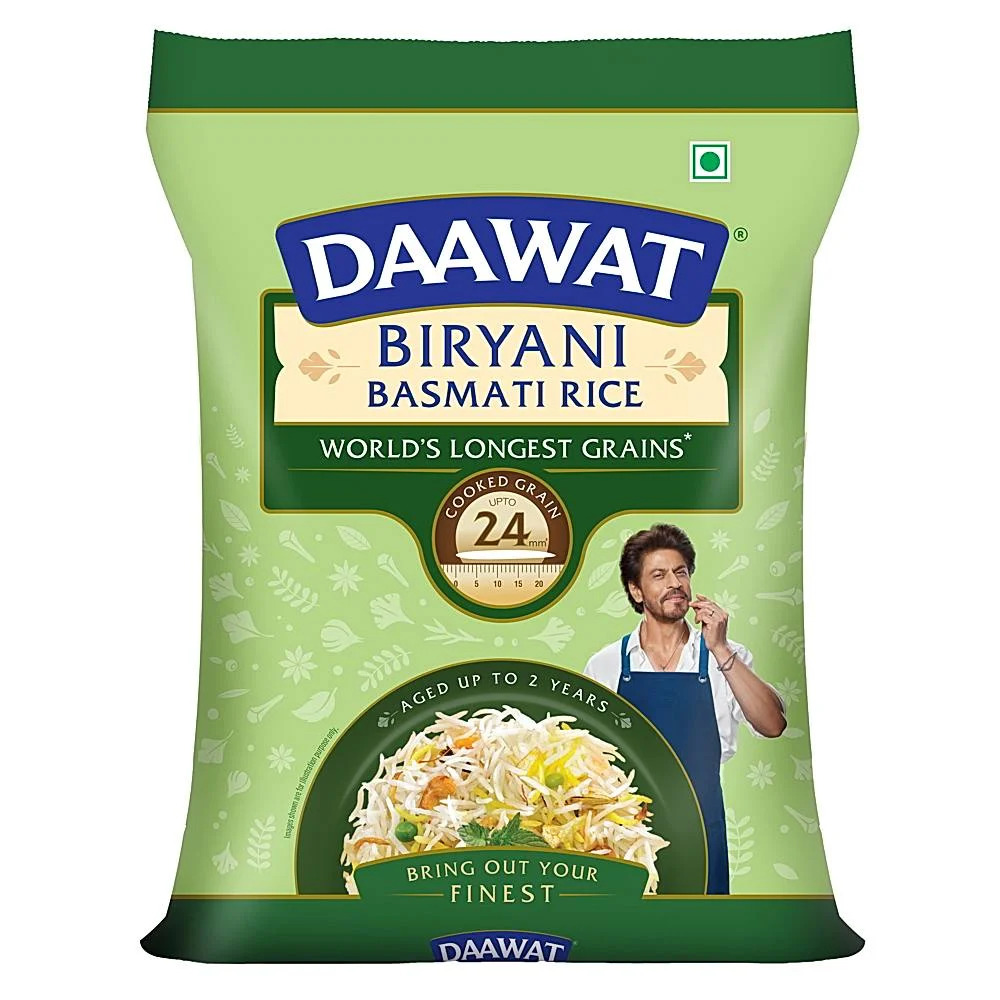 Daawat Biryani Basmati Rice : 5 kgs