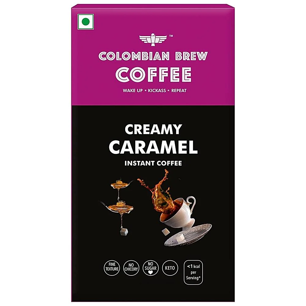 Colombian Brew Instant Coffee Creamy Caramel: 100 g