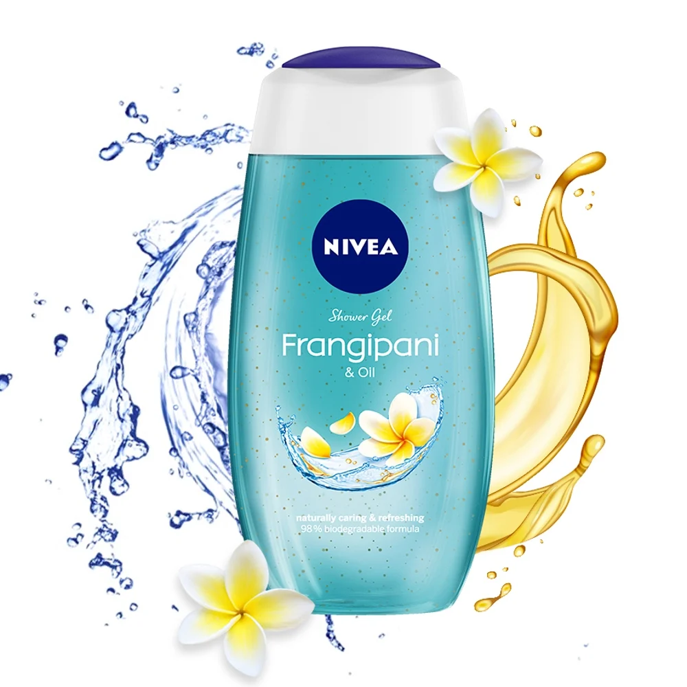 Nivea Frangipani & Oil Shower Gel : 250 ml