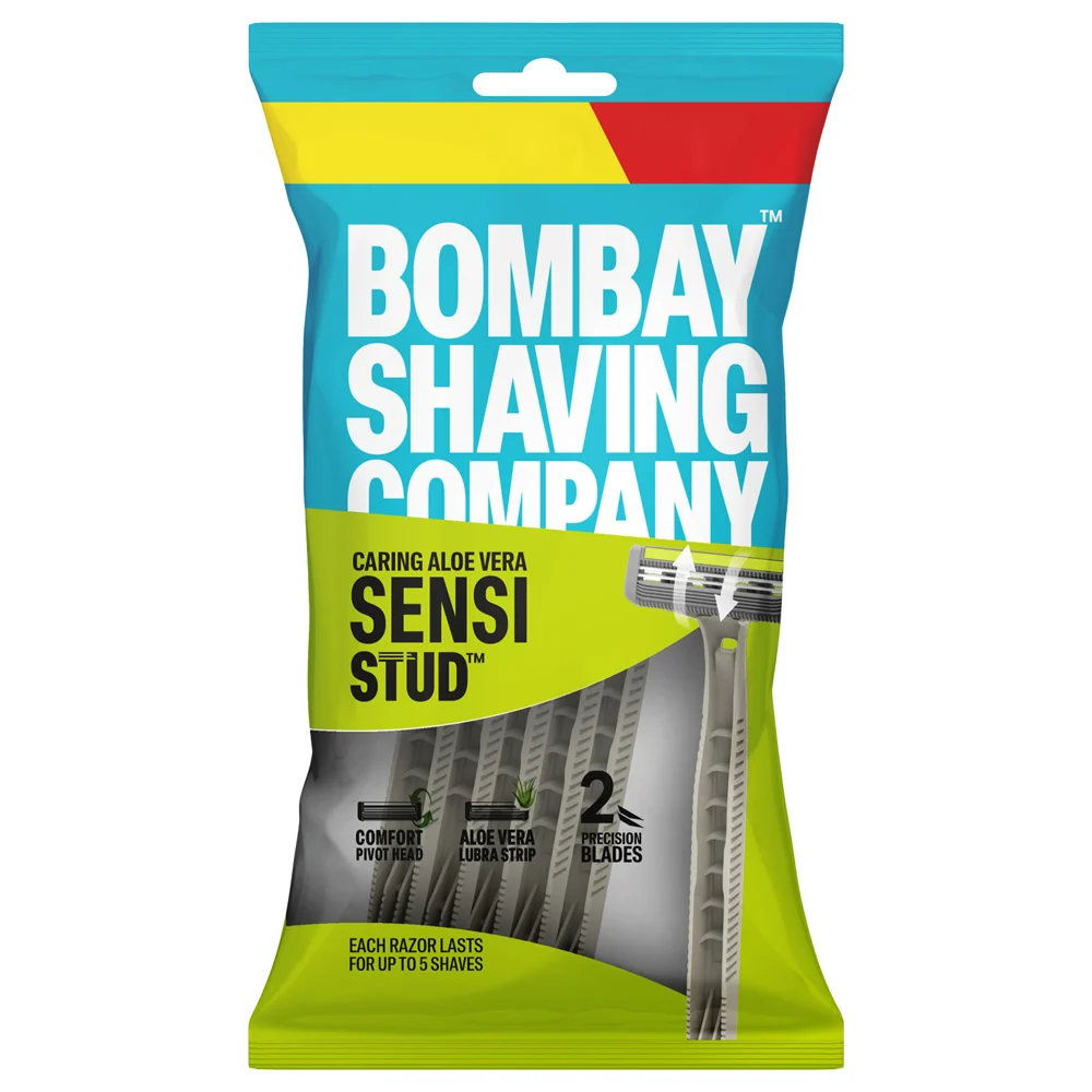 Bombay Shaving Company Sensi Stud Razors Set Of 5 : 1 Unit