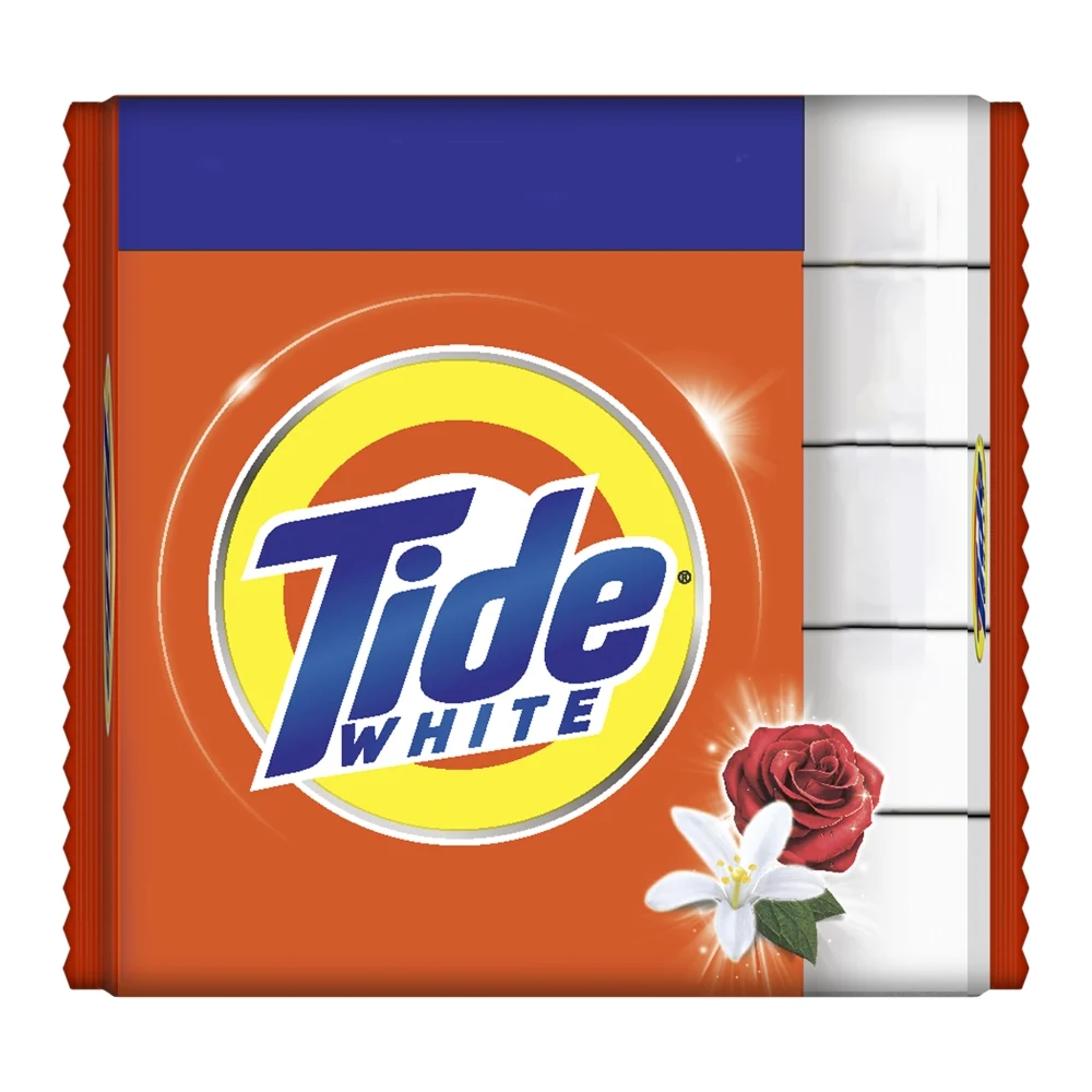 Tide White Detergent Bar : 4x200 g
