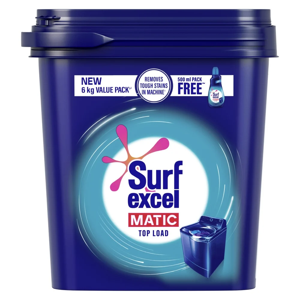 Surf Excel Matic Top Load Powder : 6 kg