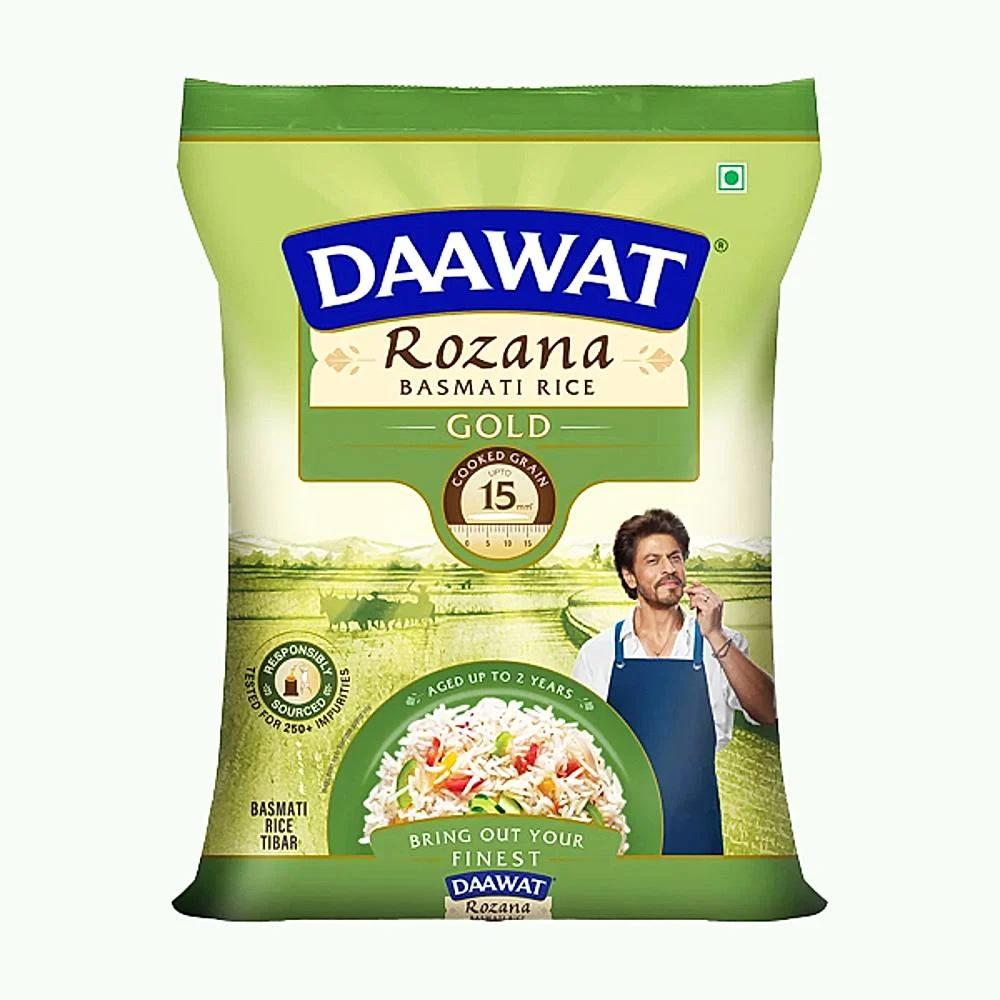 Daawat Rozana Basmati Rice - Gold : 5 kgs