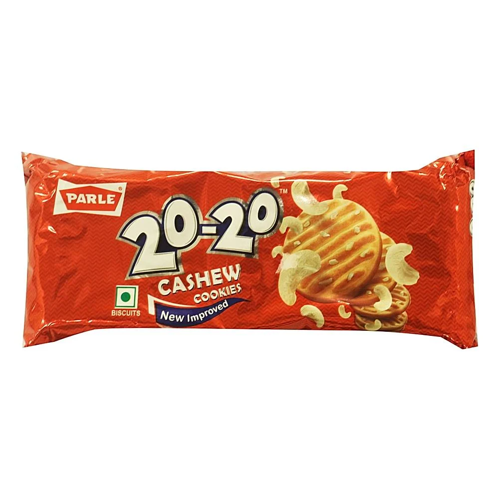 Parle 20-20 Cashew Cookies : 150 g