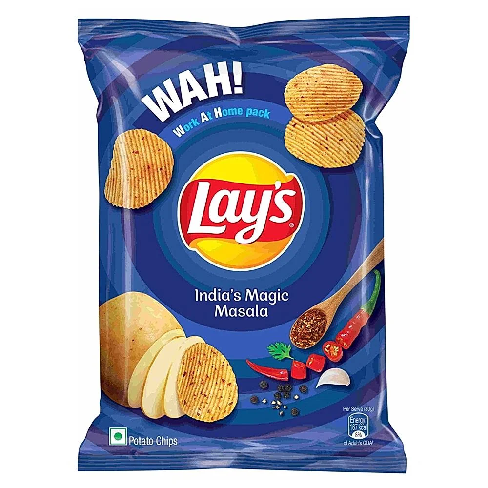 Lay's India's Magic Masala Potato Chips: 143 g