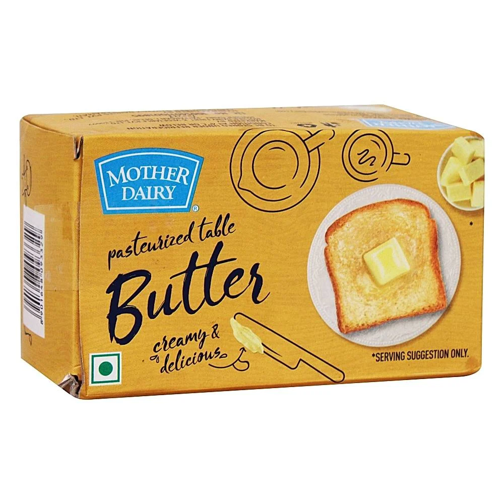 Mother Dairy Pasteurized Butter : 500 g