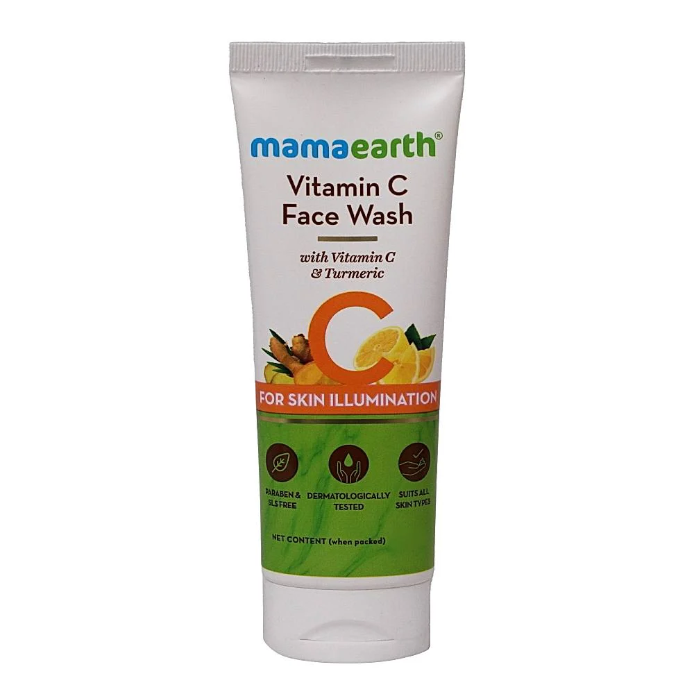 Mamaearth Vitamin C Face Wash For Skin Illumination: 100 ml