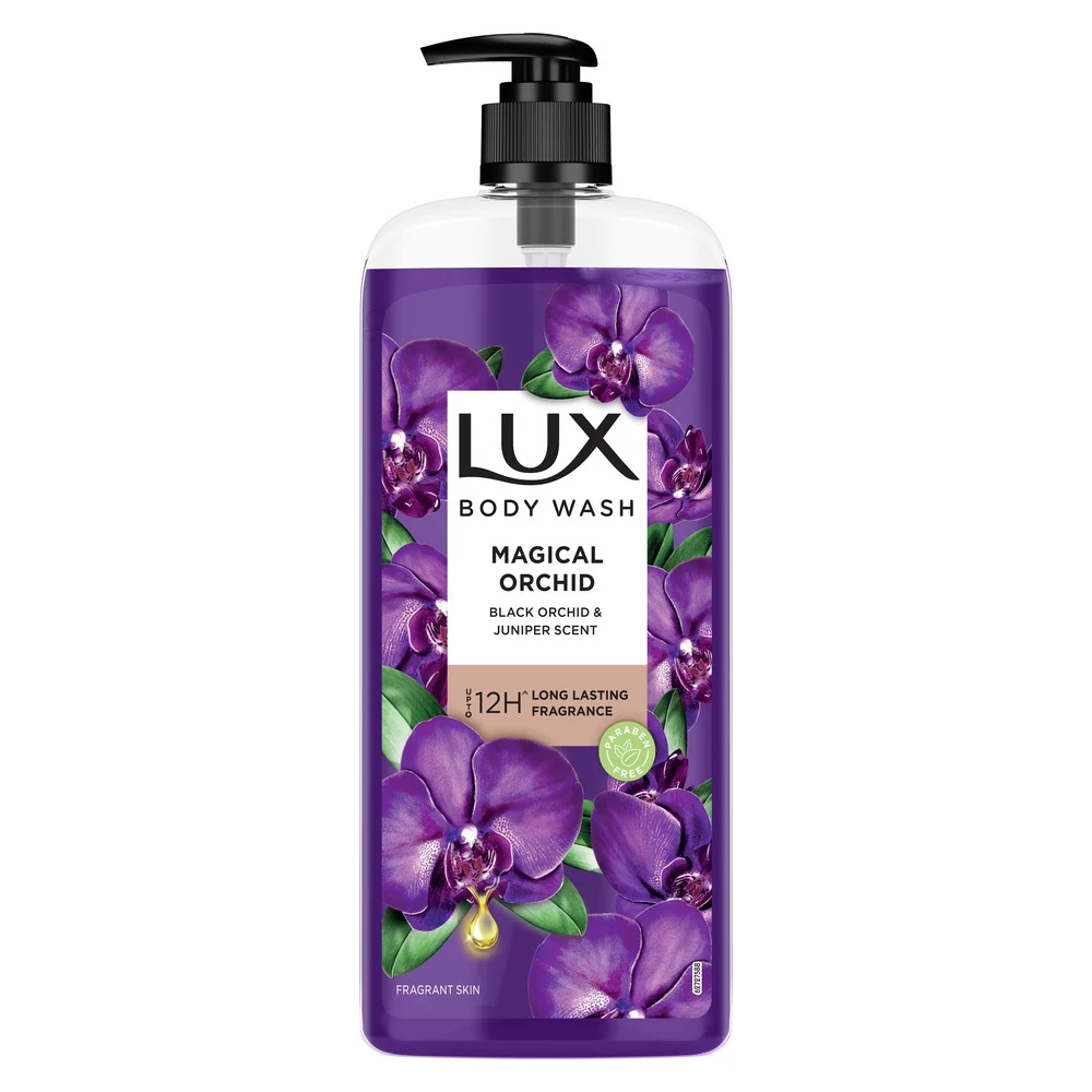 Lux Body Wash Black Orchid Scent & Juniper Oil : 750 ml