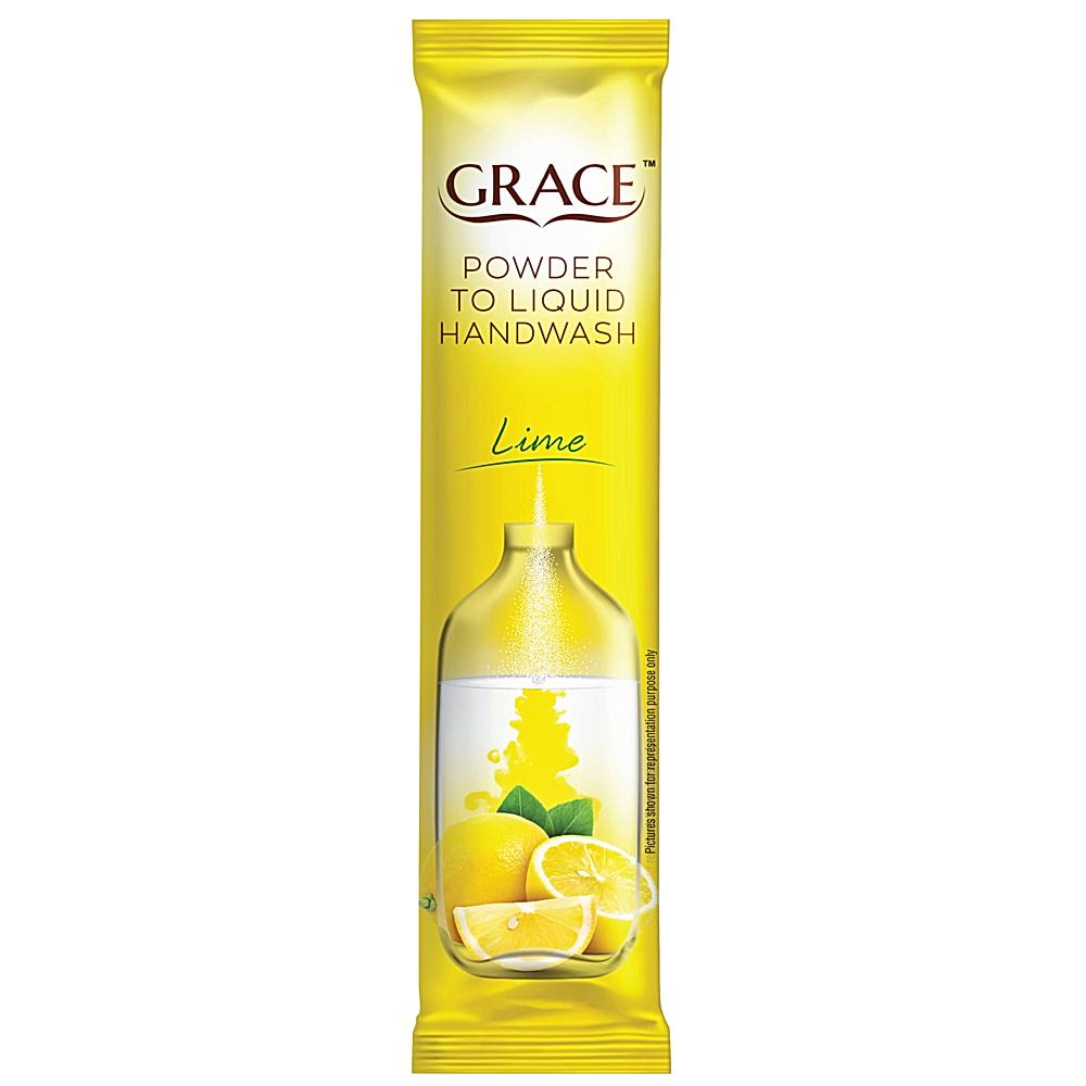 Grace Powder To Liquid Handwash Lime: 9 g
