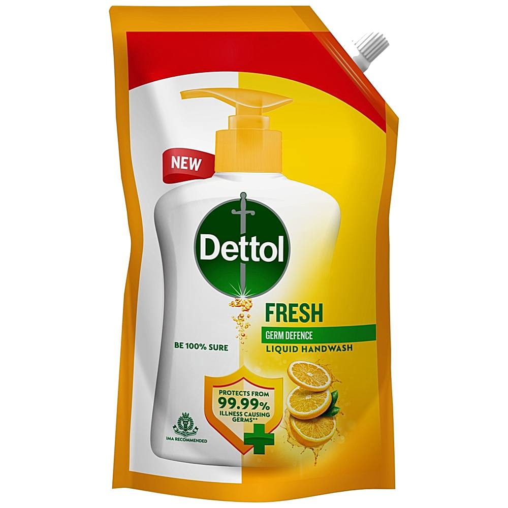 Dettol Fresh Liquid Handwash: 675 ml