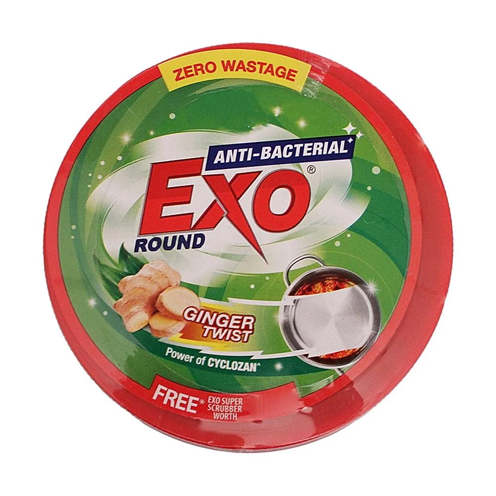 Exo Ant Bacterial Round Dish Wash Bar : 2x700 g