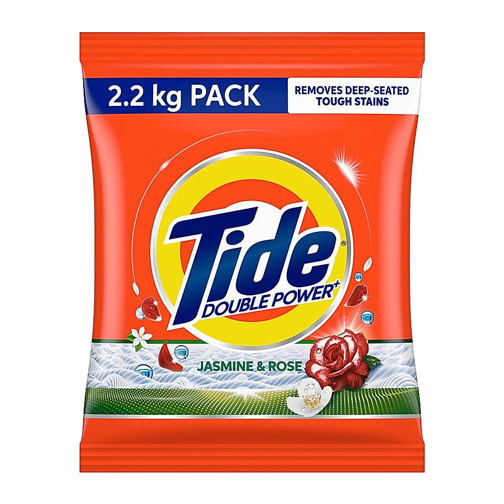Tide Plus Detergent Powder - (Jasmine & Rose): 2.2 kg