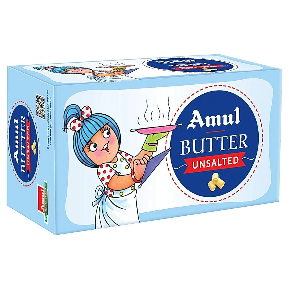 Amul Butter Unsalted : 500 g