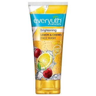 Everyuth Naturals Brightening Lemon & Cherry Face Wash : 150 g
