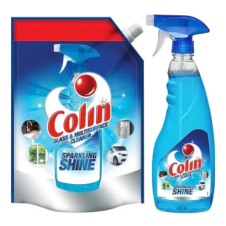 Colin Glass Cleaner Refill Pouch : 1 L