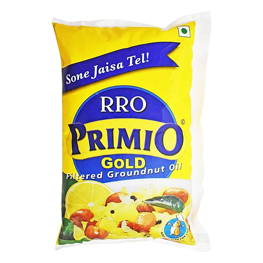 RRO Primio Gold Filtered Groundnut Oil : 910 g