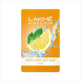 Lakme Blush & Glow Lemon Sheet Mask : 20 ml