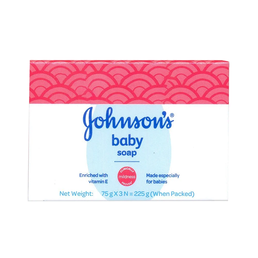 Johnson's Baby Soap: 3x75 g