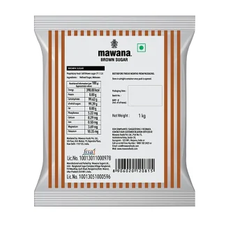 Mawana Brown Sugar : 1 kg