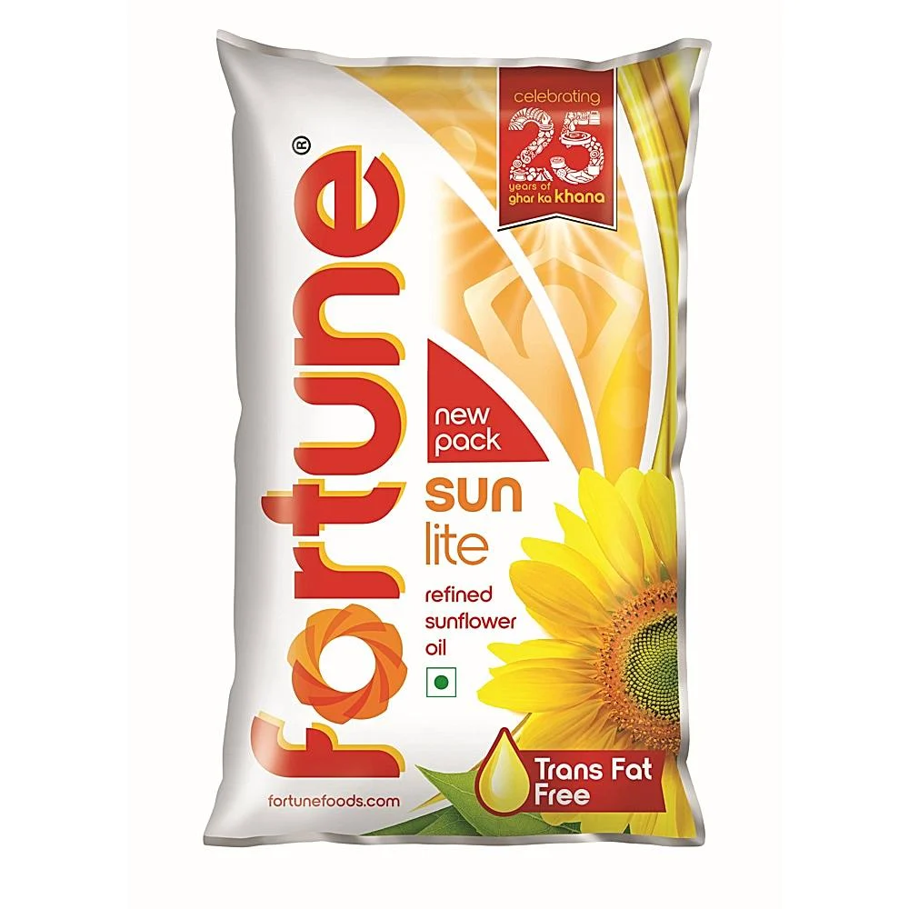 Fortune Sunlite Refined Sunflower Oil : 800 g