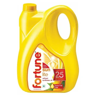 Fortune Sunlite Refined Sunflower Oil : 4.35 kg