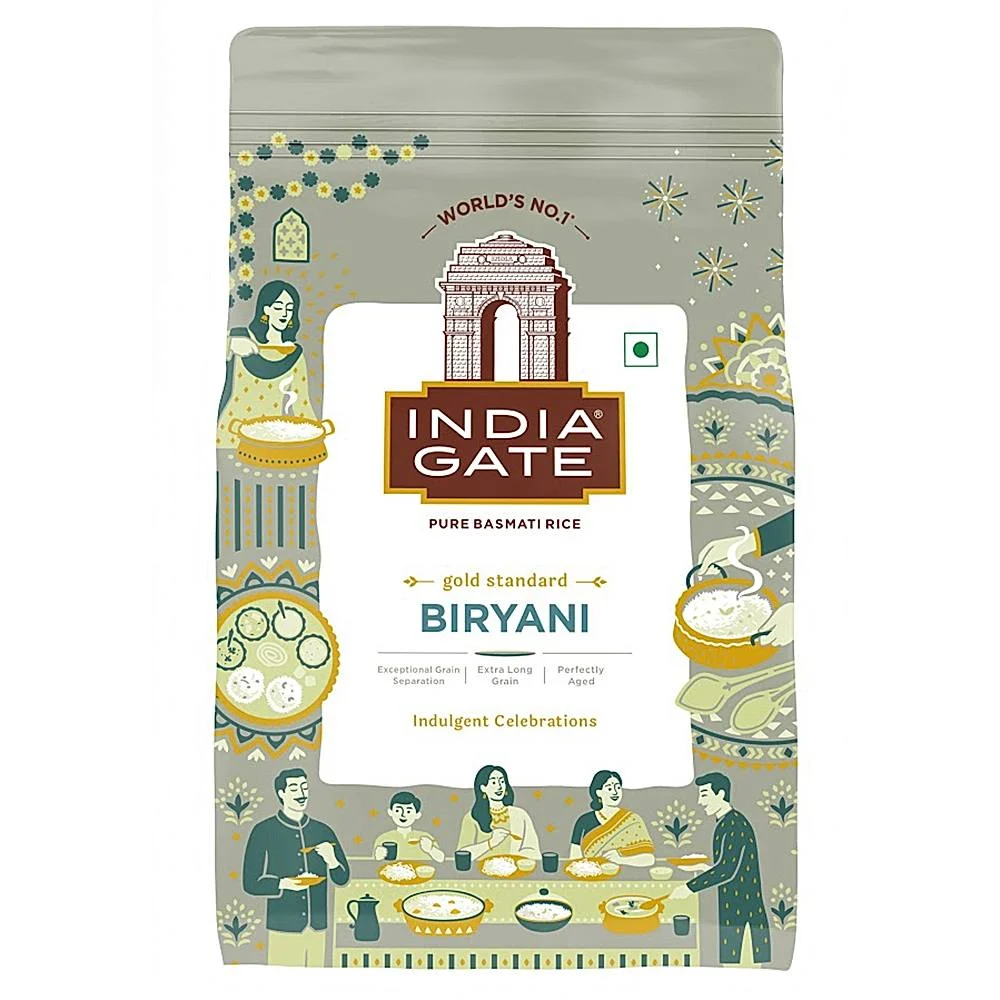 India Gate Biryani Pure Basmati Rice : 1 kg