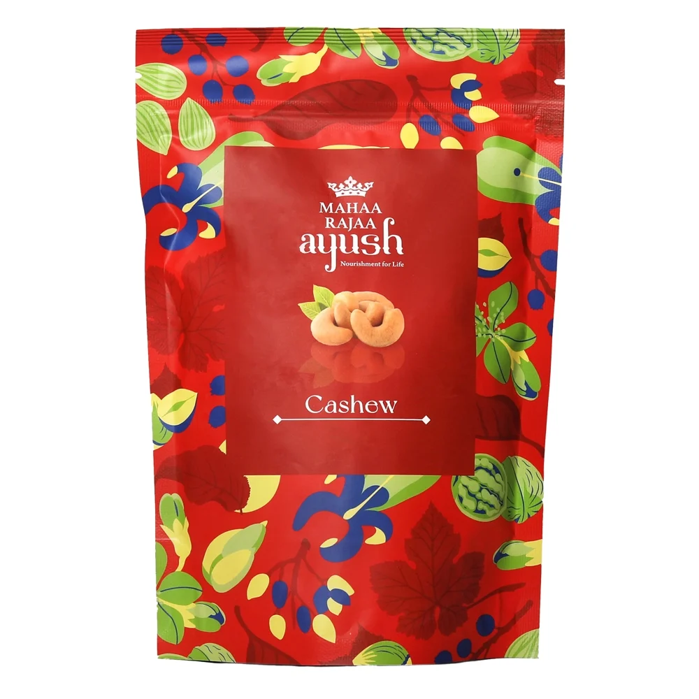 Mahaa Rajaa Ayush Cashews (Kaju): 225 g