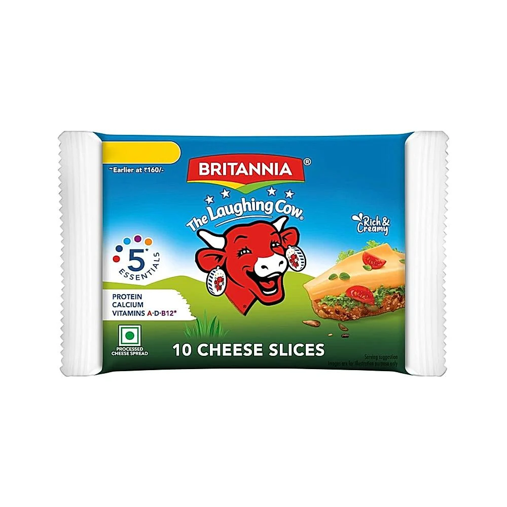 Britannia Cheese Slices : 180 g