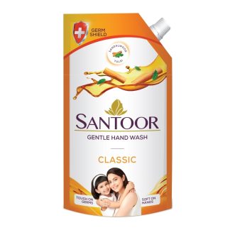 Santoor Gentle Handwash Pouch – Classic : 650 ml