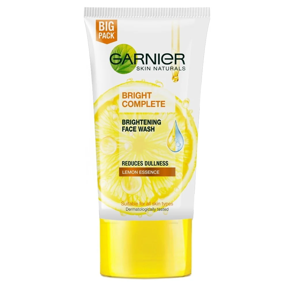 Garnier Bright Complete Vitamin C Face Wash: 150 g