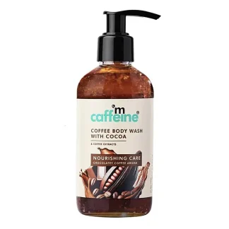 mCaffeine Coffee Body Wash With Cocoa : 200 ml