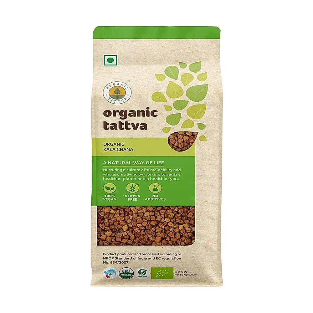 Organic Tattva Kala Chana : 500 g