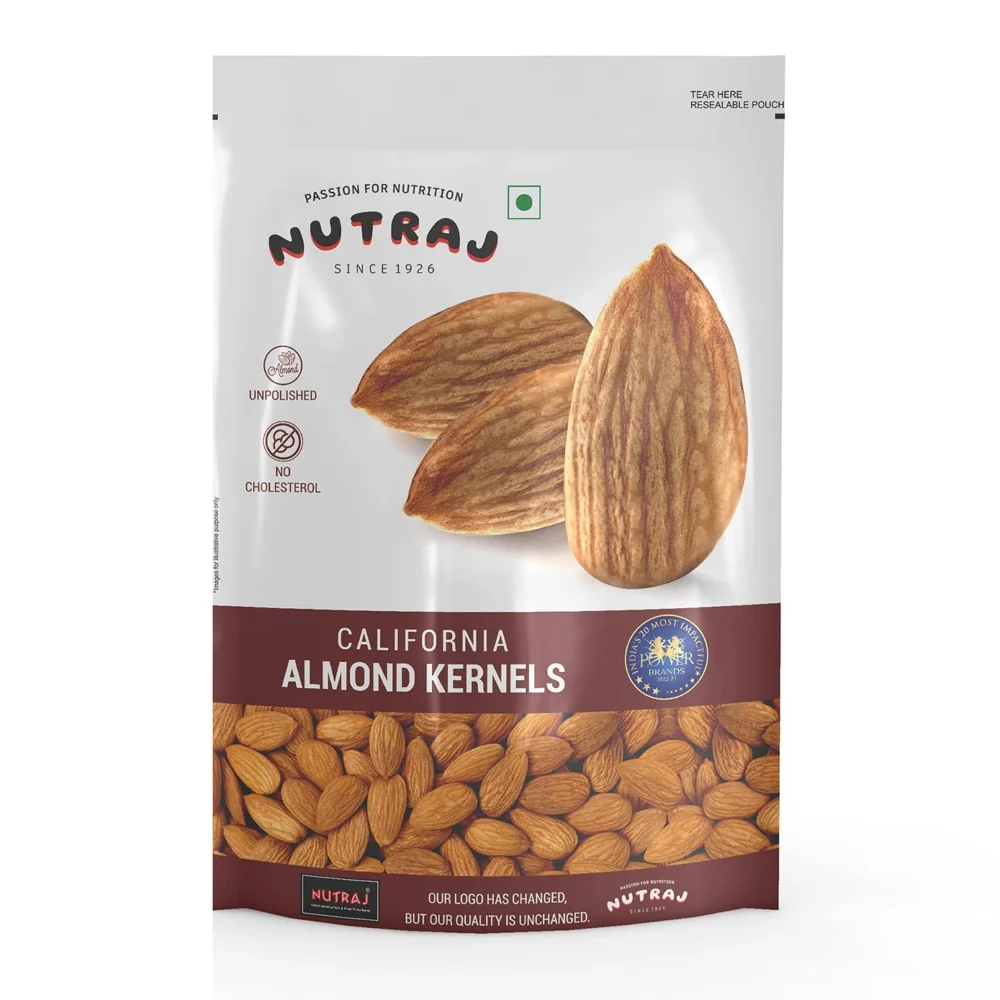 Nutraj Almonds (Badam) : 200 g
