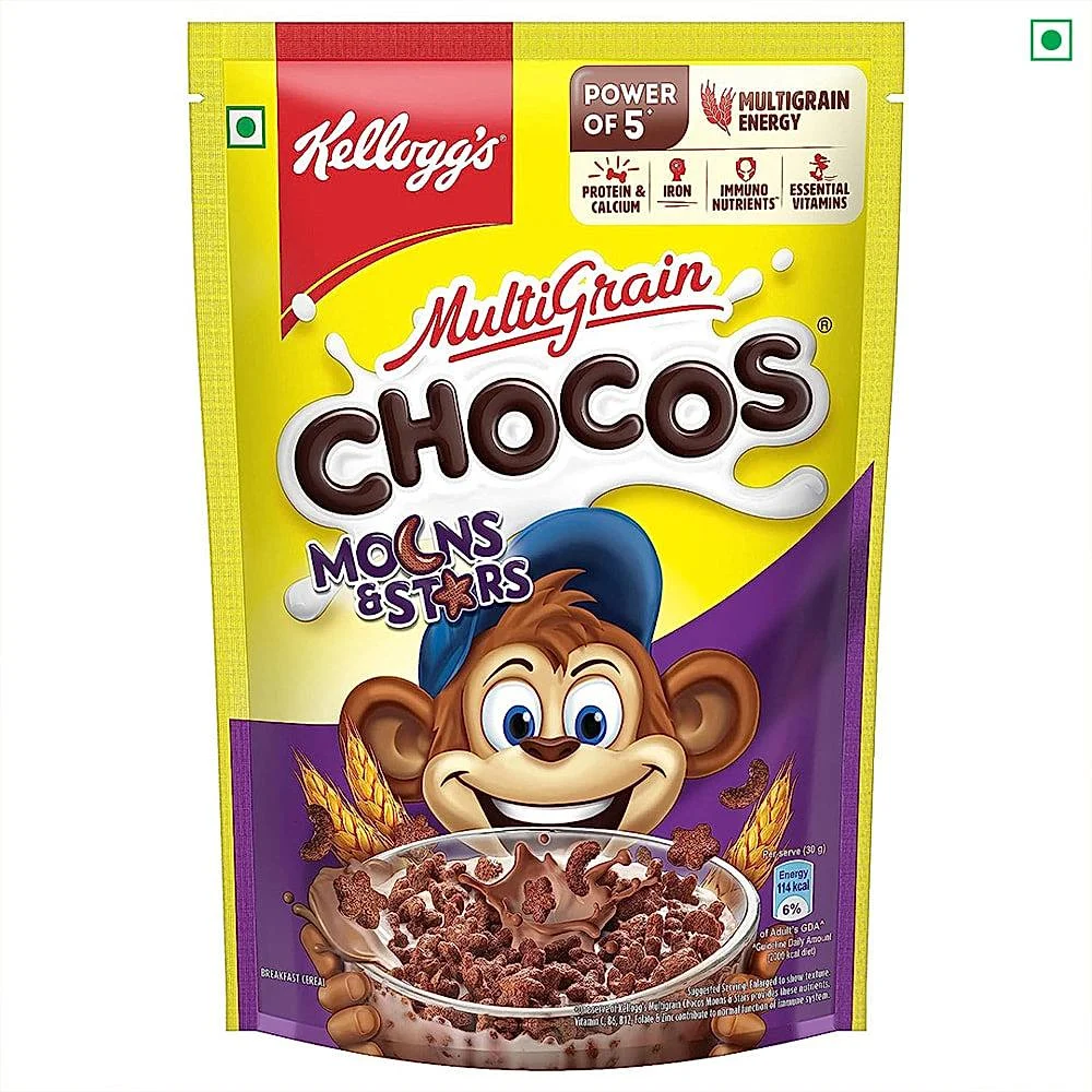 Kellogg's Multigrain Chocos Moons & Stars : 360 g