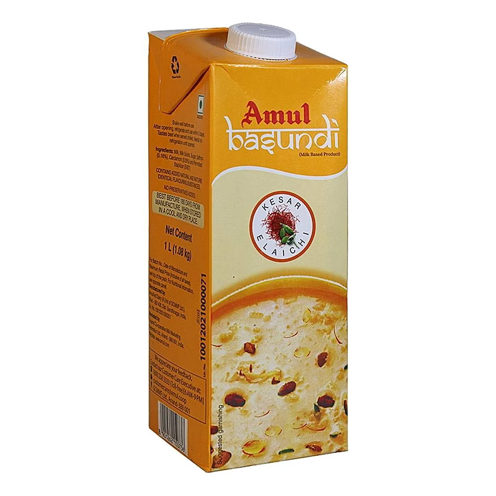 Amul Basundi Kesar Elaichi : 1 L